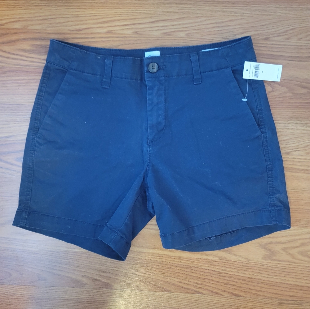 NEW Gap City Navy Shorts Size 0
